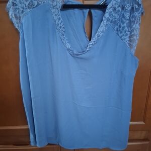 Torrid Sky Blue Blouse